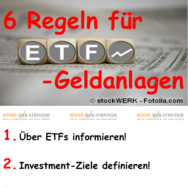 ETF-Geldanlagen