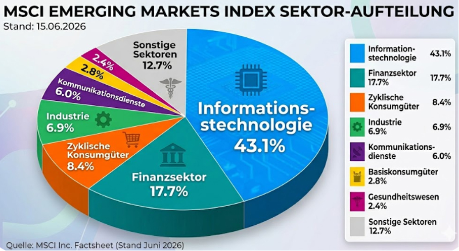Zusammensetzung des MSCI Emerging Markets 